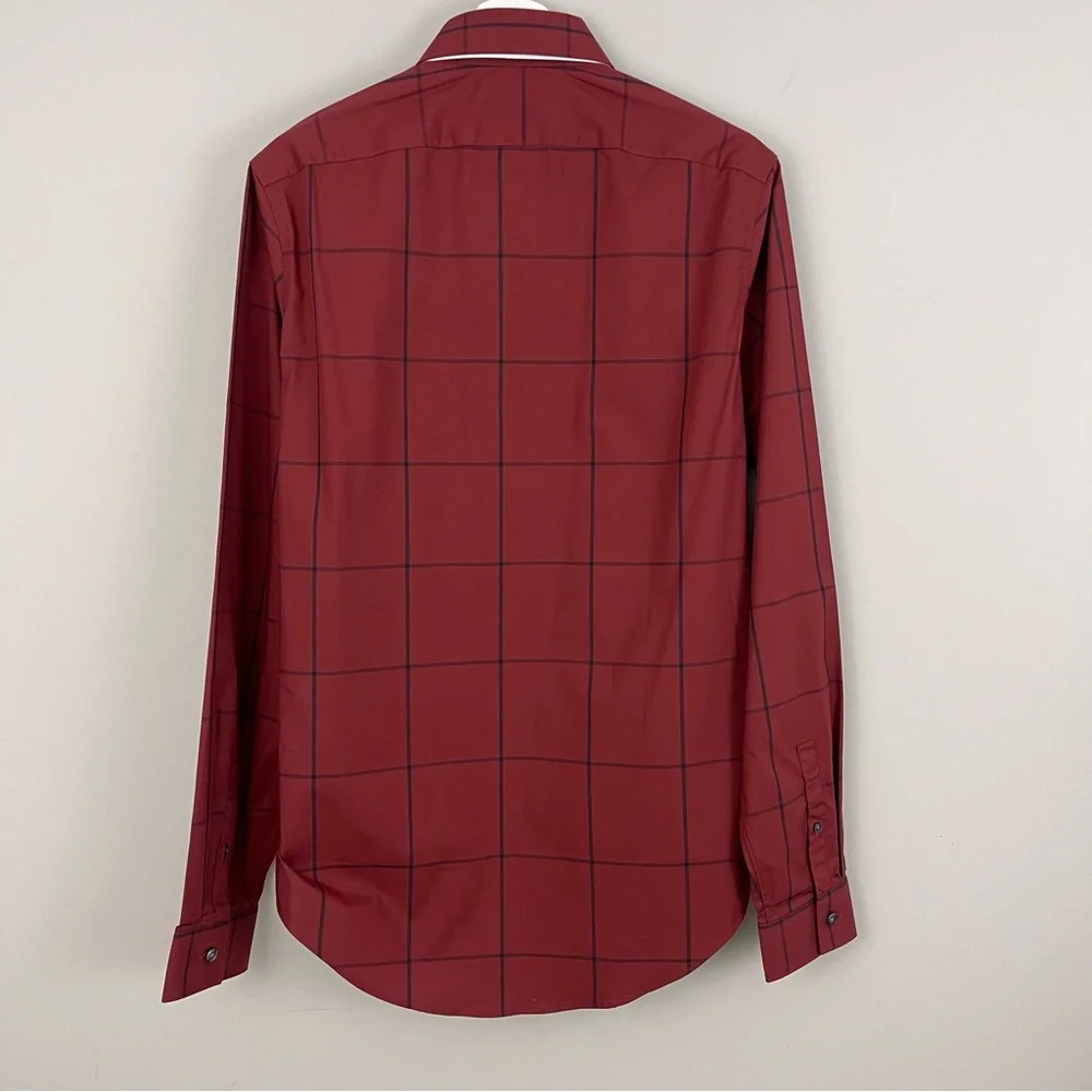 J. Crew Destination Tailored Fit Plaid Button Down Shirt